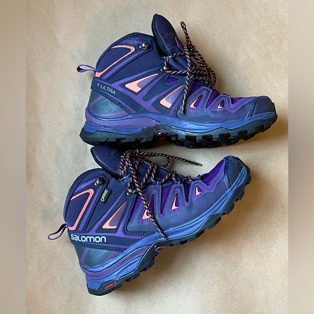 Salomon X-Ultra 3 Mid GTX Ortholite Lace Up Women’s Hiking Boots